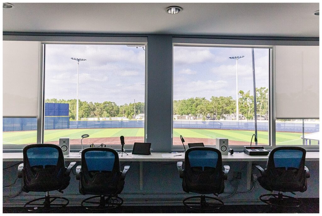 Calvary Softball Press Box